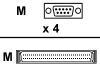 DIGI INTERNATIONAL 76000530 4_PORT_DB9F_DTE_FAN_OUT_CABLE_FOR_ACCELEPORT_XP